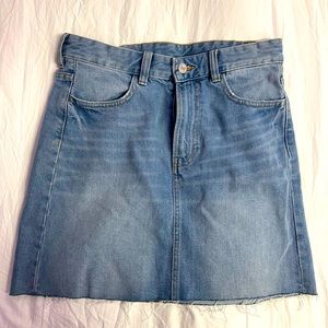 Denim skirt